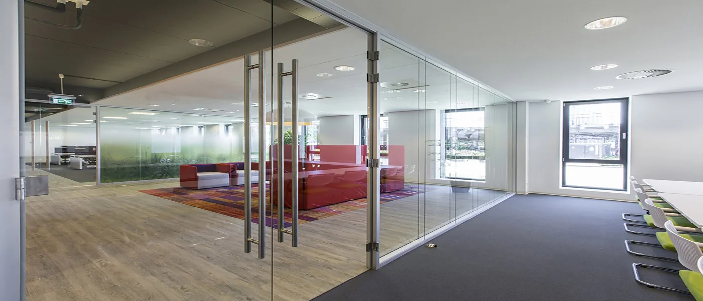 Mampara Stylevision con doble vidrio laminar