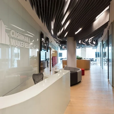 Proyecto Coorporativo CUSHMAN & WAKEEFIELD mamparas by Stylewall