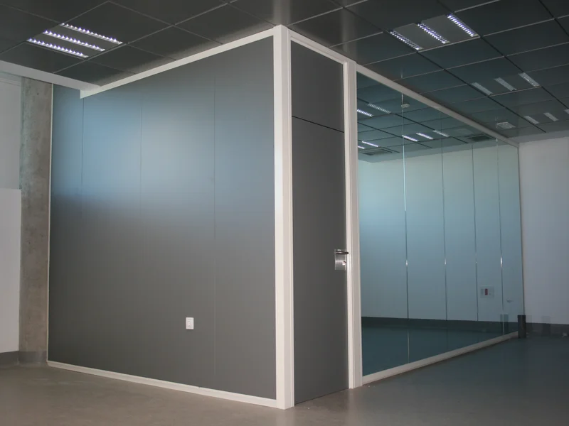 Mamparas divisorias de oficinas proyecto IMMPA en MADRID ESPAÑA